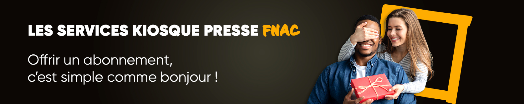 Les services du kiosque presse Fnac