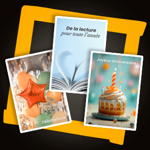 La carte de vœux kiosque Presse Fnac