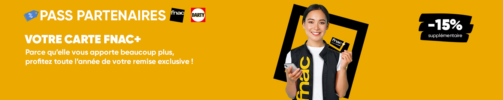 Offres magazines privilégiées adhérent fnac et darty