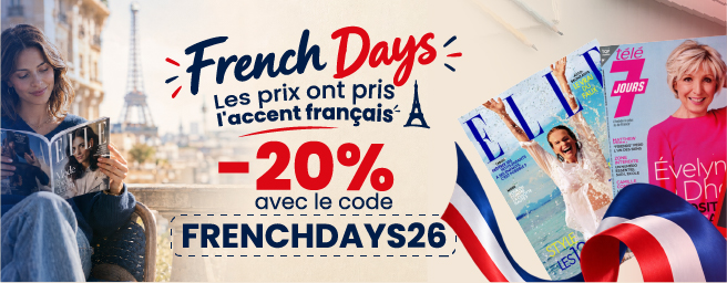 Black week sur Viapresse : jusqu'à -20€ supplémentaires sur vos abonnements magazines !